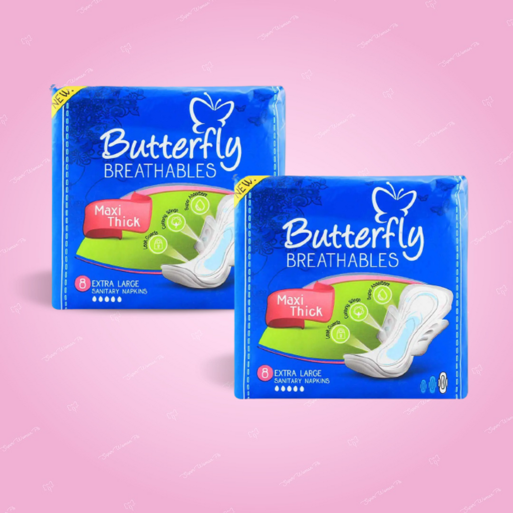 Butterfly Maxi Thick extra long 8 (Pack of 2)