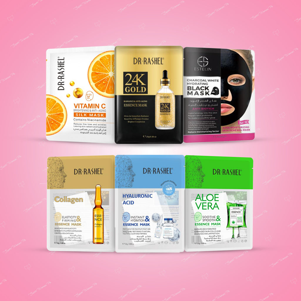 Dr.Rashel Face Masks (Pack of 6)