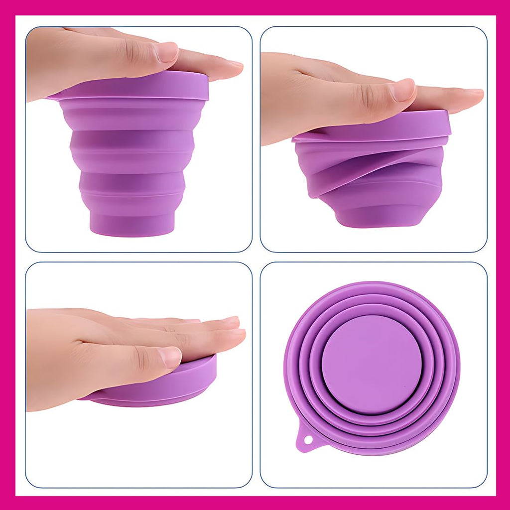 Menstrual Cup With Foldable Steriliser Container