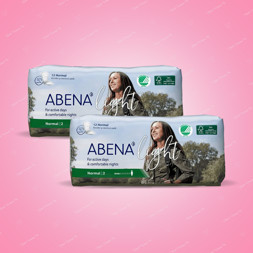 Abena Light NORMAL 3-in-1 Sanitary Pads, Maternity Pads & Bladder Leakage Pads 12 Pcs