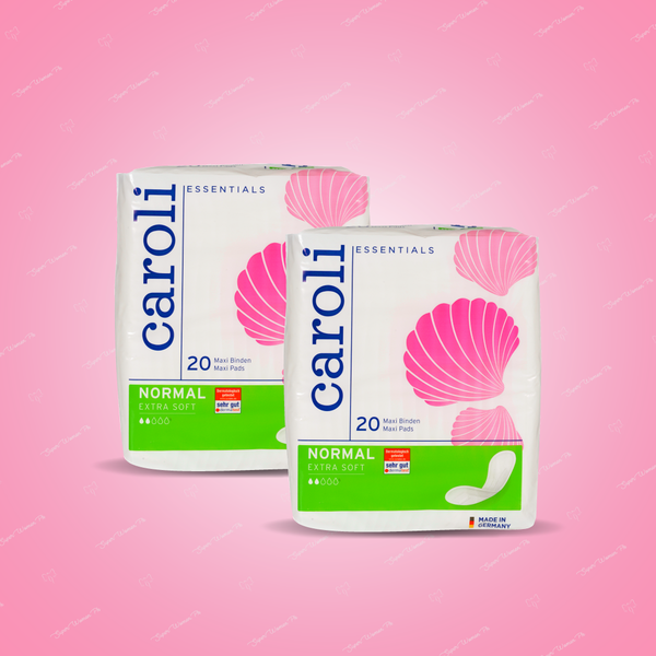 Caroli MAXI NORMAL Sanitary Pads 20 Pcs Extra Soft