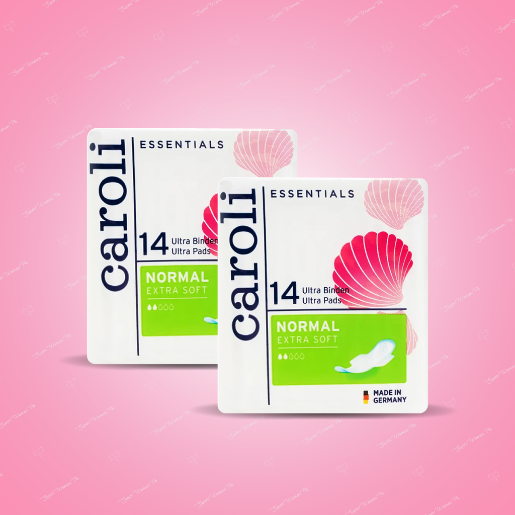Ultra Normal Caroli ULTRA NORMAL Sanitary Pads 14 Pcs Extra Soft – Superwomen ...