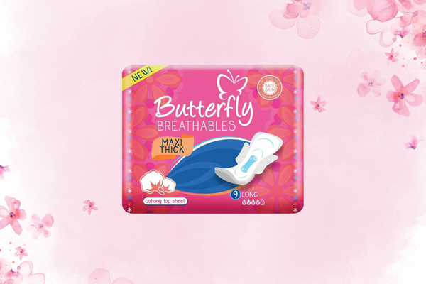 Butterfly Maxi Thick cotton (Extra Long 9 pcs)