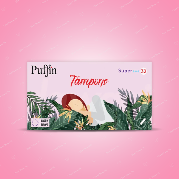 Puffin Tampons SUPER 32 Pcs