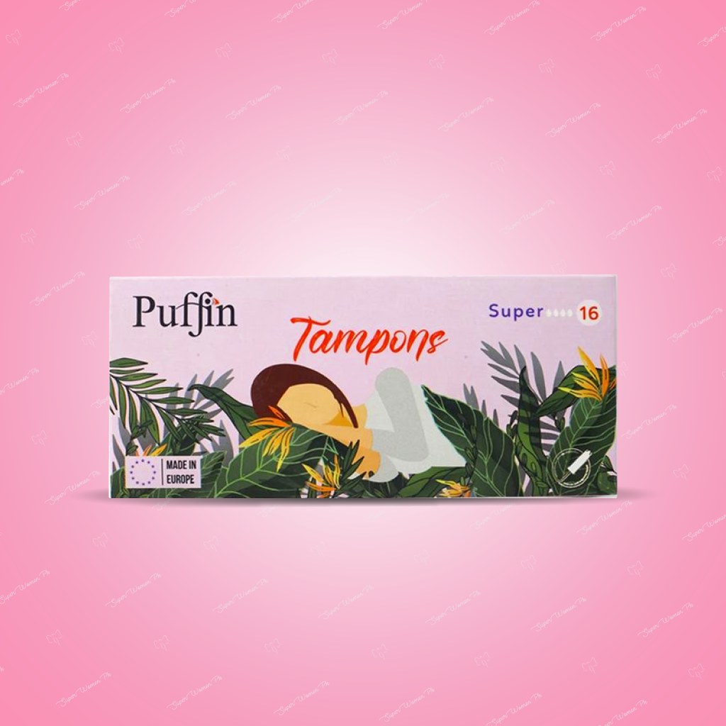 Puffin Tampons SUPER 16 Pcs