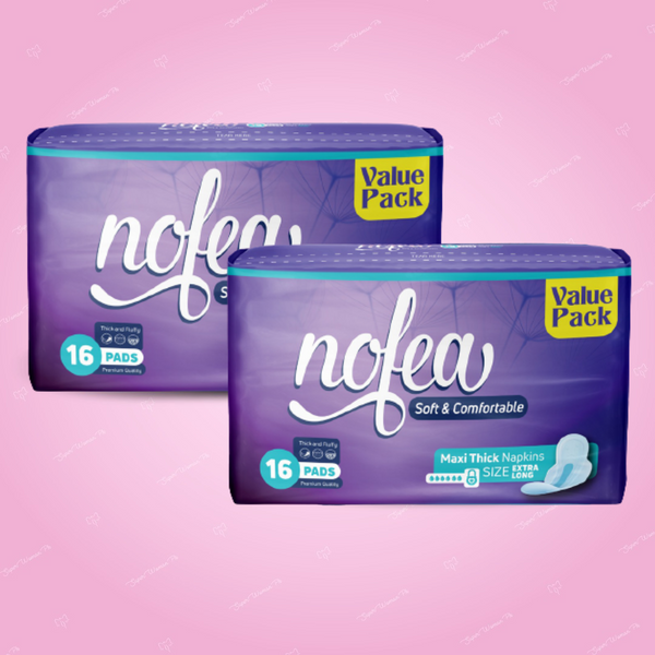 Nofea Maxi Thick Extra Long 16 (Pack of 2)