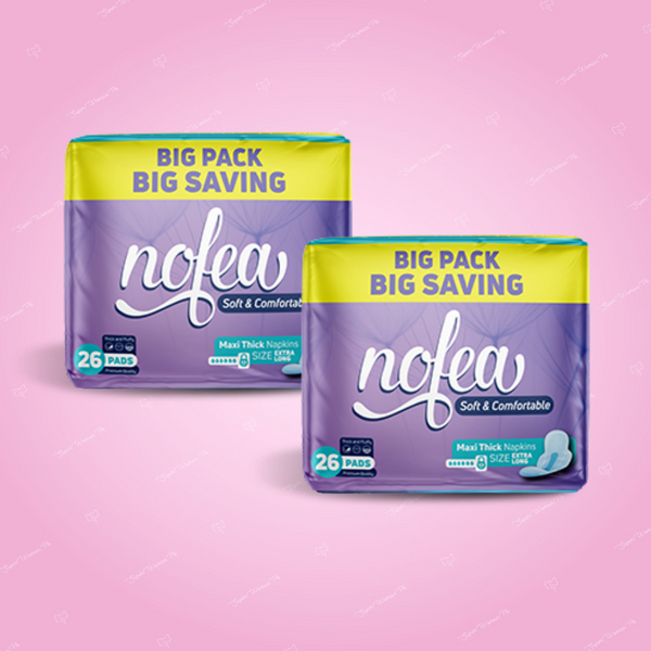 Nofea maxi thick extra long 26 (saving pack) (Pack of 2)
