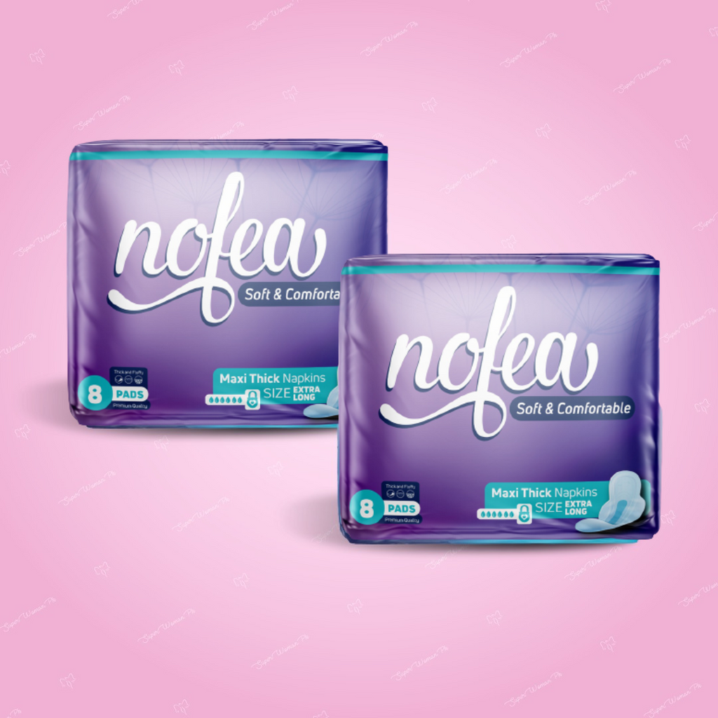 Nofea maxi thick extra long 8 (Pack of 2)