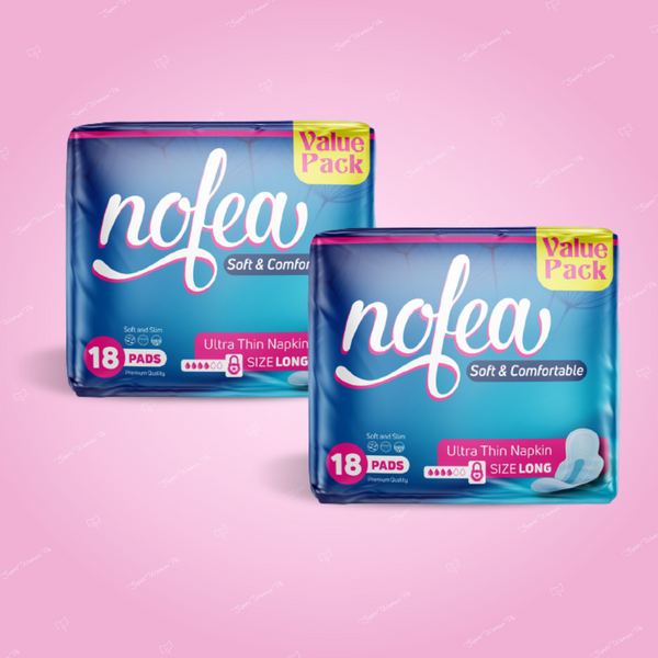 Nofea ultra thin long 18 (Pack of 2)