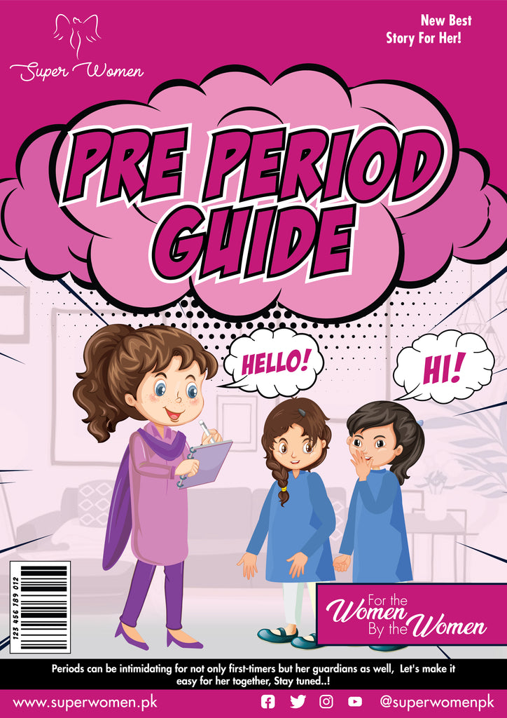 Pre-Period Guide Comic Book By Superwomen Pakistan
